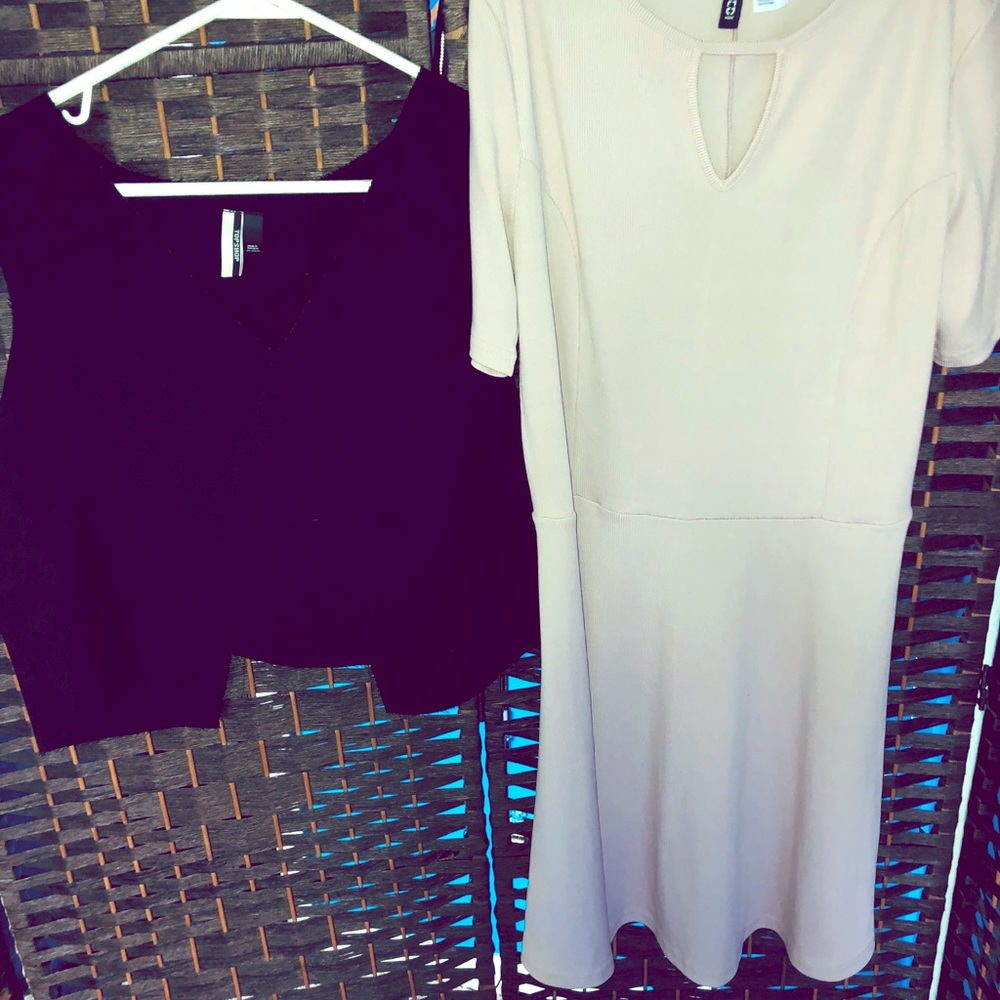 Dress + vest